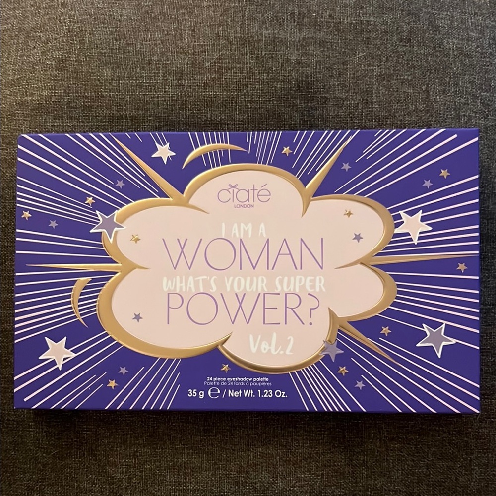 Ciaté London I am a Woman What is your Superpower vol. 2 eyeshadow palette